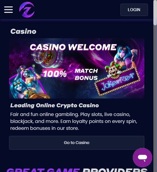 CryptoZpin Casino